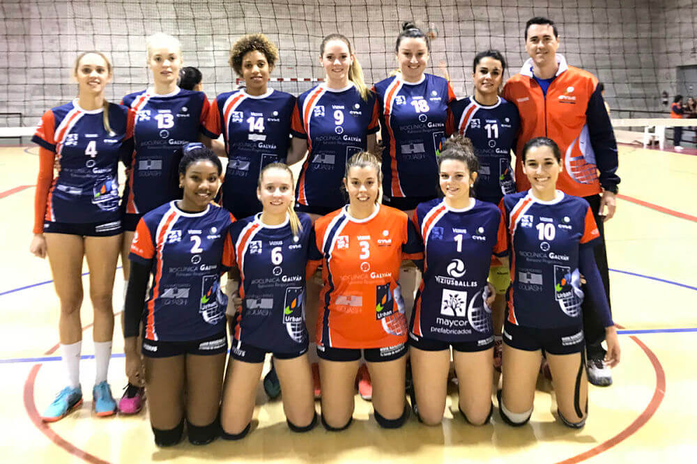 Plantilla del Club Voleibol Elche Viziusport en la temporada 2017-2018