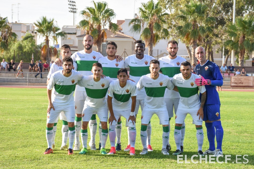 Once titular del Elche CF en Santa Pola / Sonia Arcos