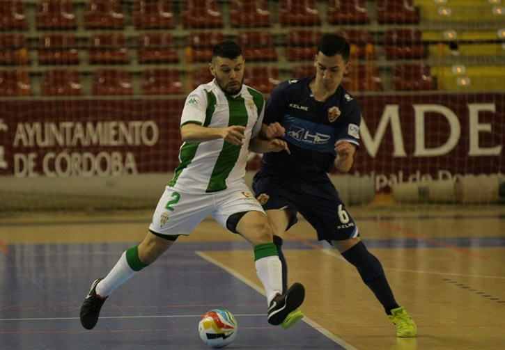 Partido entre Córdoba y Elche Sala correspondiente a la temporada 18-19