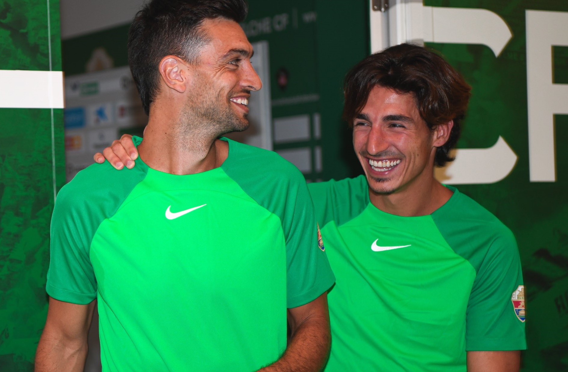 Javier Pastore y Pere Milla, en el estadio Martínez Valero / Sonia Arcos - Elche CF Javier Pastore y Pere Milla, en el estadio Martínez Valero / Sonia Arcos - Elche CF