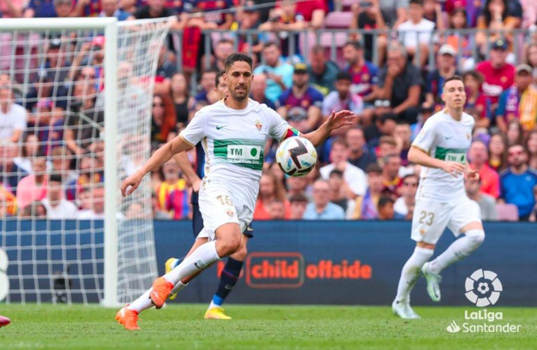 El jugador del Elche CF, Fidel, durante un partido / LaLiga El jugador del Elche CF, Fidel, durante un partido / LaLiga