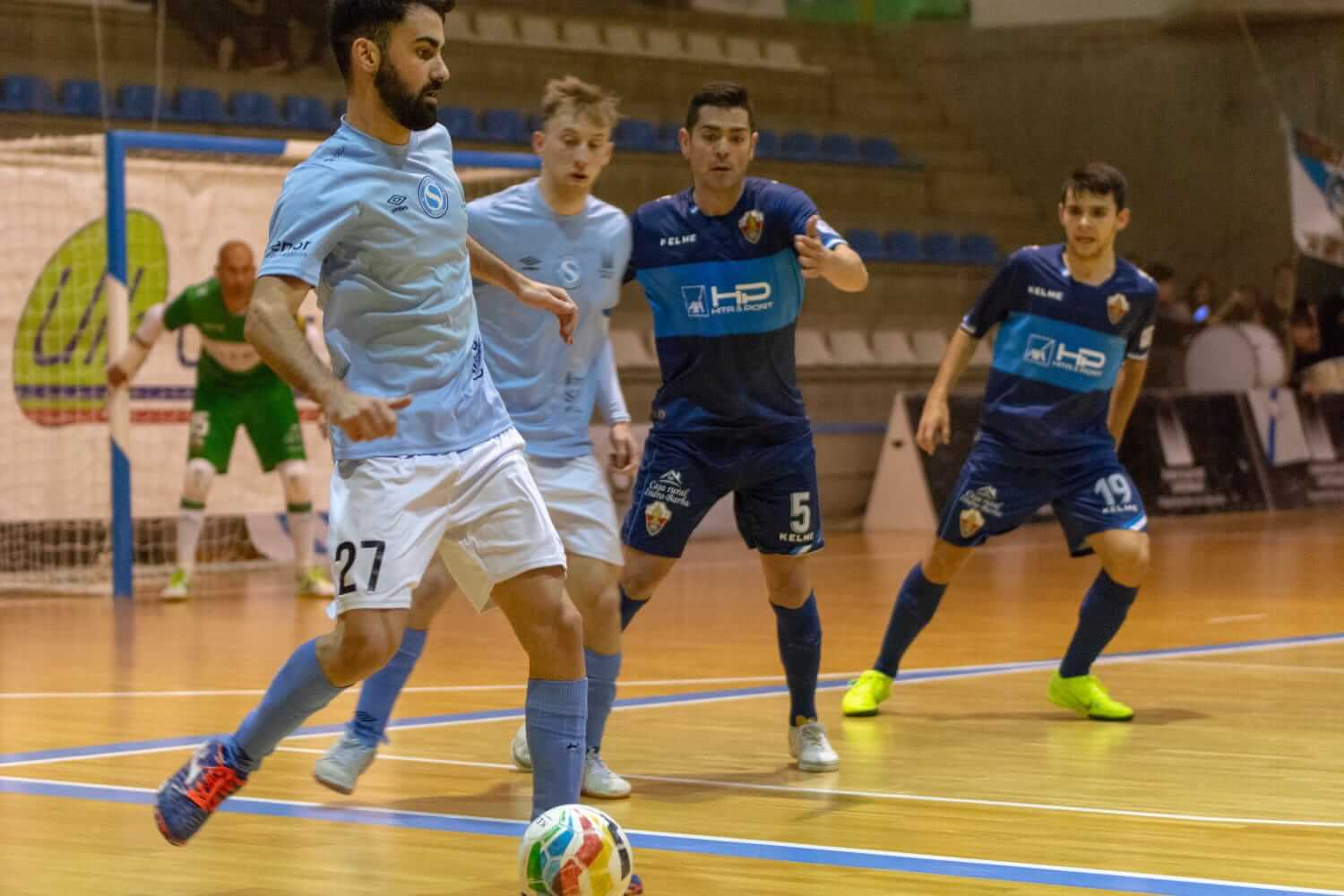 Partido entre Santiago Futsal y Elche CF Sala / Lola Martín
