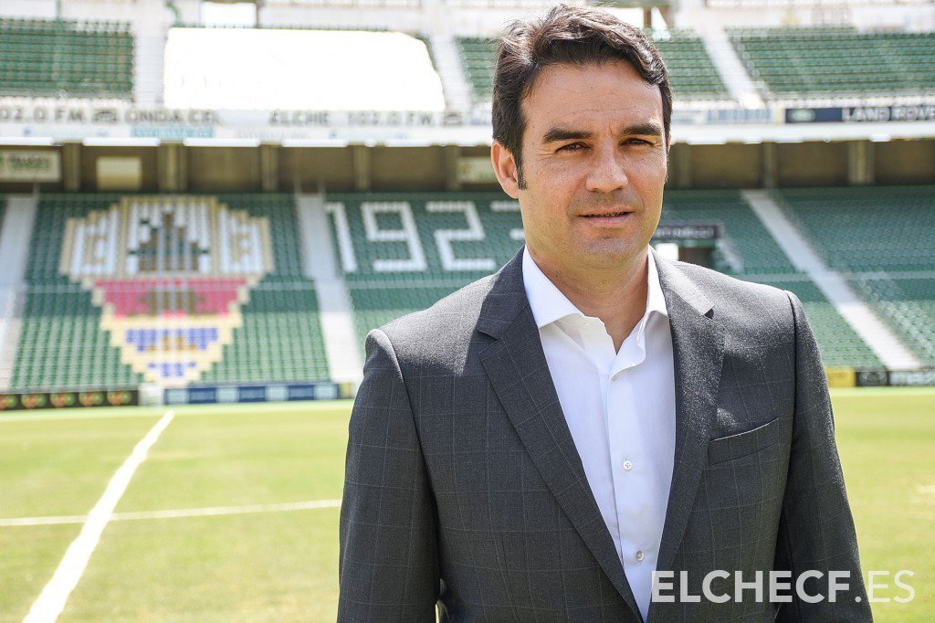 Alberto Toril, entrenador del Elche CF / Elche CF
