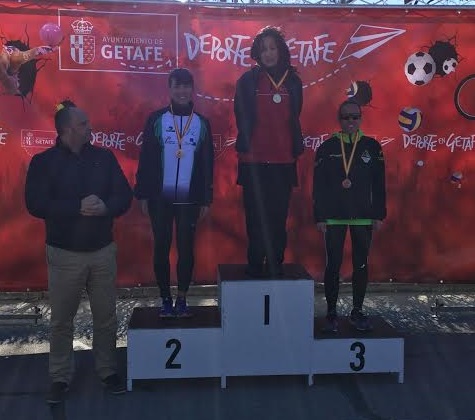 Ana Cortés, segunda en el campeonato de España de veteranos de marcha en ruta