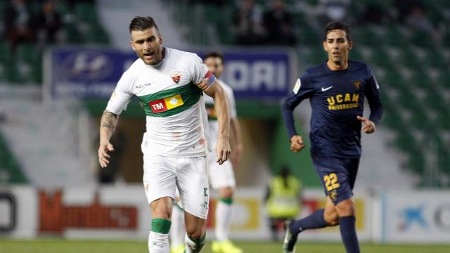 Armando durante el partido ante el UCAM / LFP