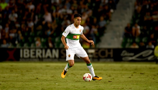Ismael Benktib el día de su debut con el primer equipo del Elche / Sonia Arcos - Elche C.F.
