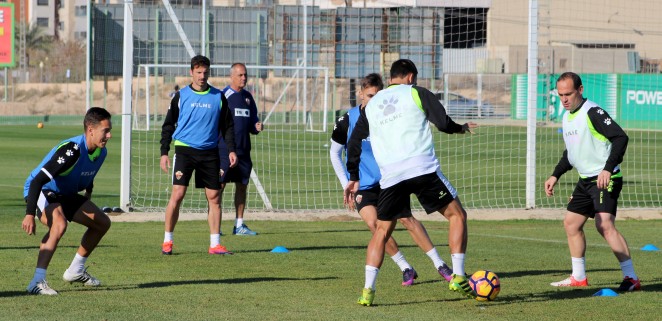 Entrenamiento del Elche CF