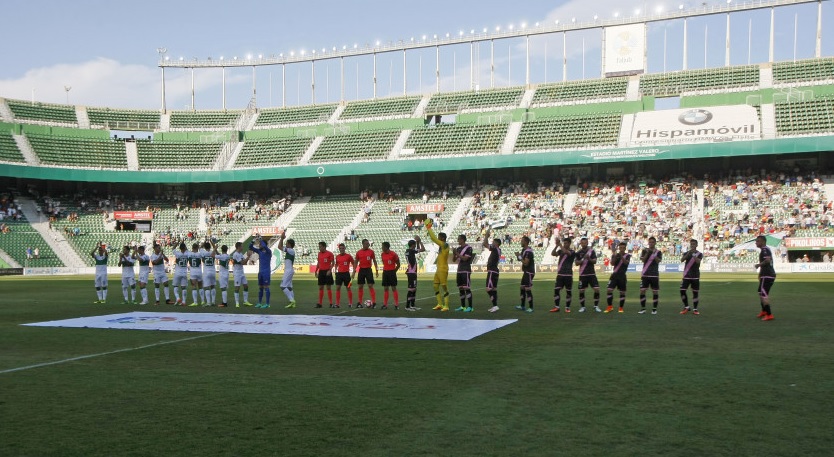 Partido del Elche esta temporada en el Martínez Valero / LFP