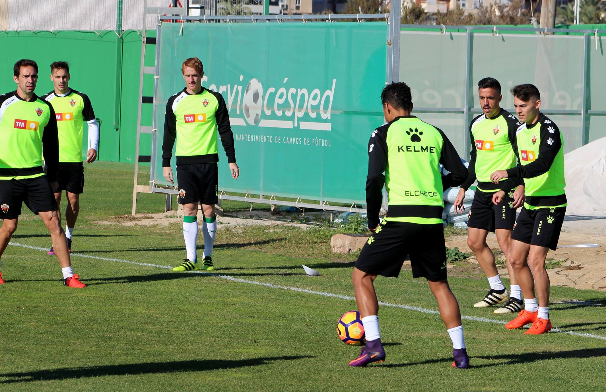 Entrenamiento del Elche en el anexo / Elche CF