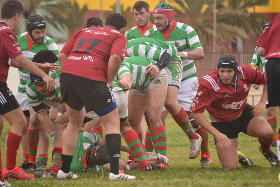 Partido del Elche Club Rugby Unión ante el CAU Valencia