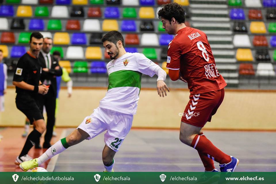 Partido del Elche C.F. Sala ante el Rivas Futsal en al temporada 17-18 / Elche C.F. Sala Oficial