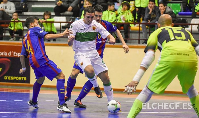 Partido entre Elche Sala y Segovia en el pabellón Esperanza Lag / Elche CF Sala