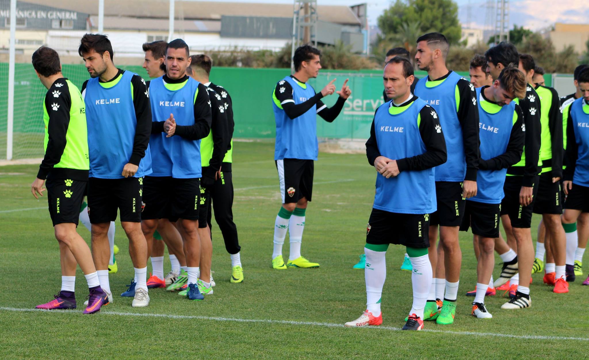 Entrenamiento del Elche en el anexo / Elche CF