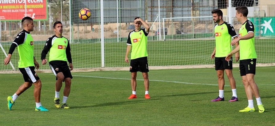 Entrenamiento del Elche