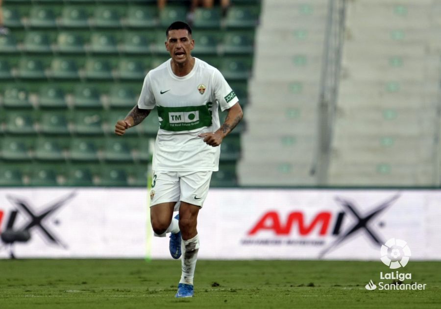 Enzo Roco celebra un gol con el Elche / LaLiga Enzo Roco celebra un gol con el Elche / LaLiga