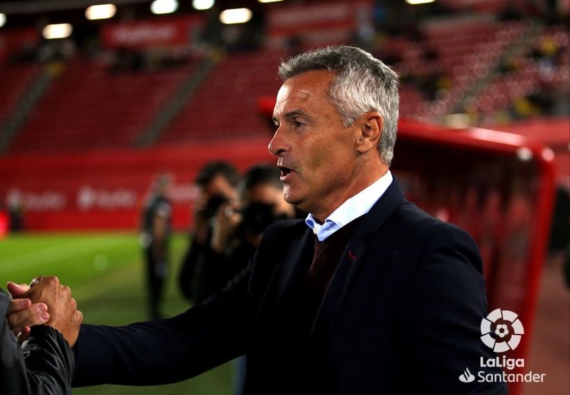 Fran Escribá, antes de un partido entre Mallorca y Elche / LaLiga Fran Escribá, antes de un partido entre Mallorca y Elche / LaLiga