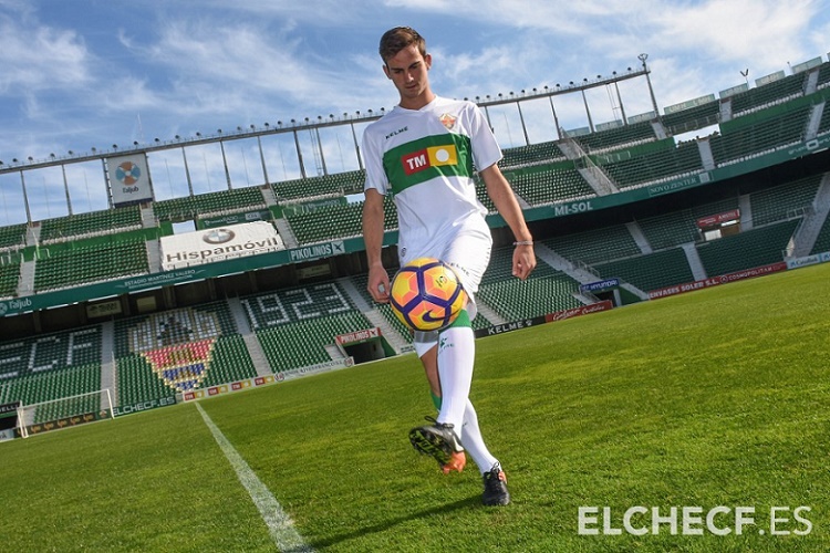 Fabián Ruiz en su presentación con el Elche / Elche CF