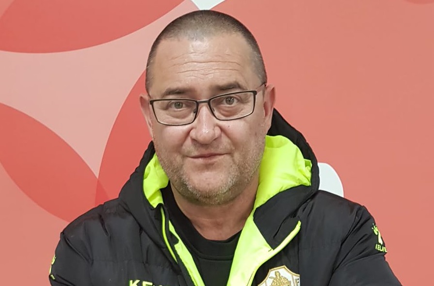 Juan Francisco Gea durante su etapa de entrenador del Elche C.F. Sala