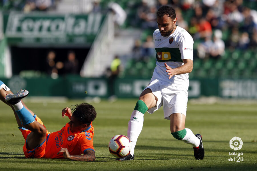 Gonzalo Verdú, durante un partido ante el Rayo Majadahonda | LFP