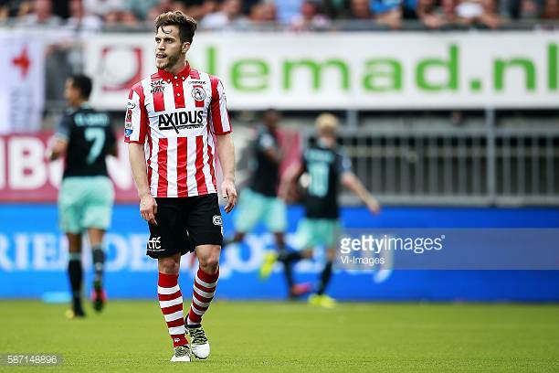 Iván Calero durante un partido con el Sparta Rotterdam / GettyImages