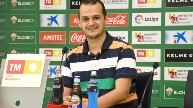 Jordi Durán, entrenador del Elche Sala / Elche CF