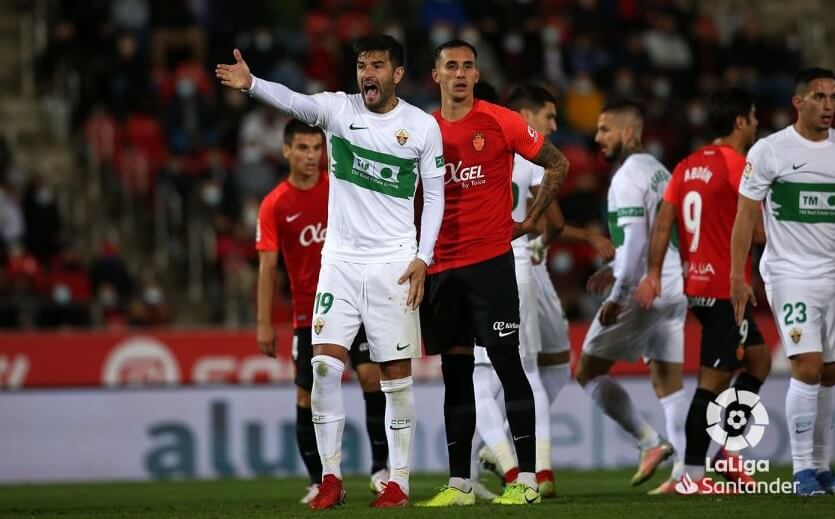 Partido entre Mallorca y Elche, en la temporada 21-22 en LaLiga / LaLiga Partido entre Mallorca y Elche, en la temporada 21-22 en LaLiga / LaLiga