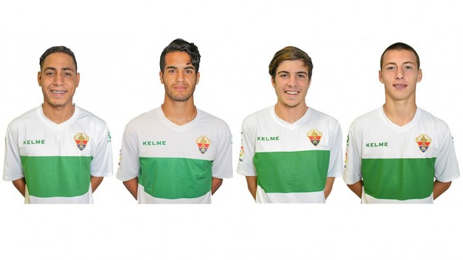 Jugadores del Elche convocados con sus selecciones / Elche CF