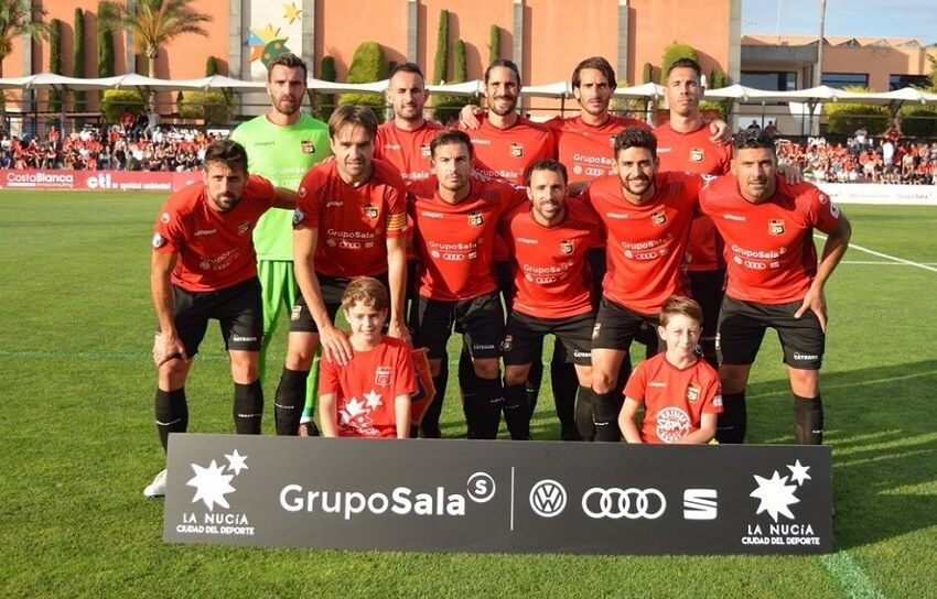 Once titular de La Nucía ante el Arandina en el playoff de ascenso a Segunda B | C.F. La Nucía