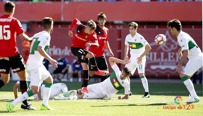 Partido entre Mallorca y Elche CF de la temporada 16-17/ LFP