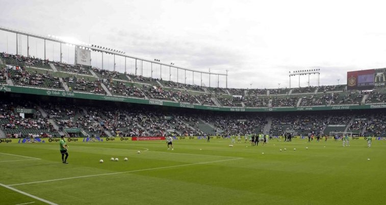 El estadio Martínez Valero antes de un partido del Elche en la temporada 21-22 / LaLiga El estadio Martínez Valero antes de un partido del Elche en la temporada 21-22 / LaLiga