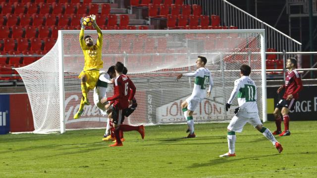 Partido entre Mirandés y Elche / LFP