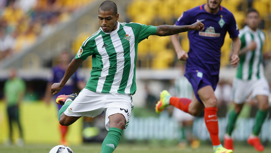 Nahuel Leiva durante un partido con el Betis / El Desmarque