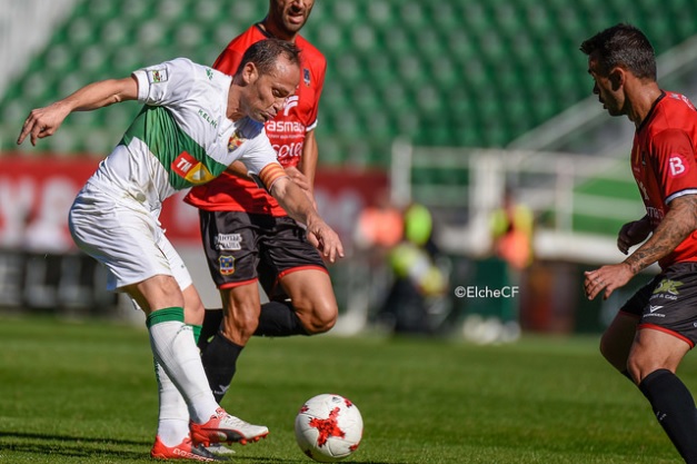 Nino durante un partido entre Elche y Formentera / Sonia Arcos - Elche C.F. Oficial