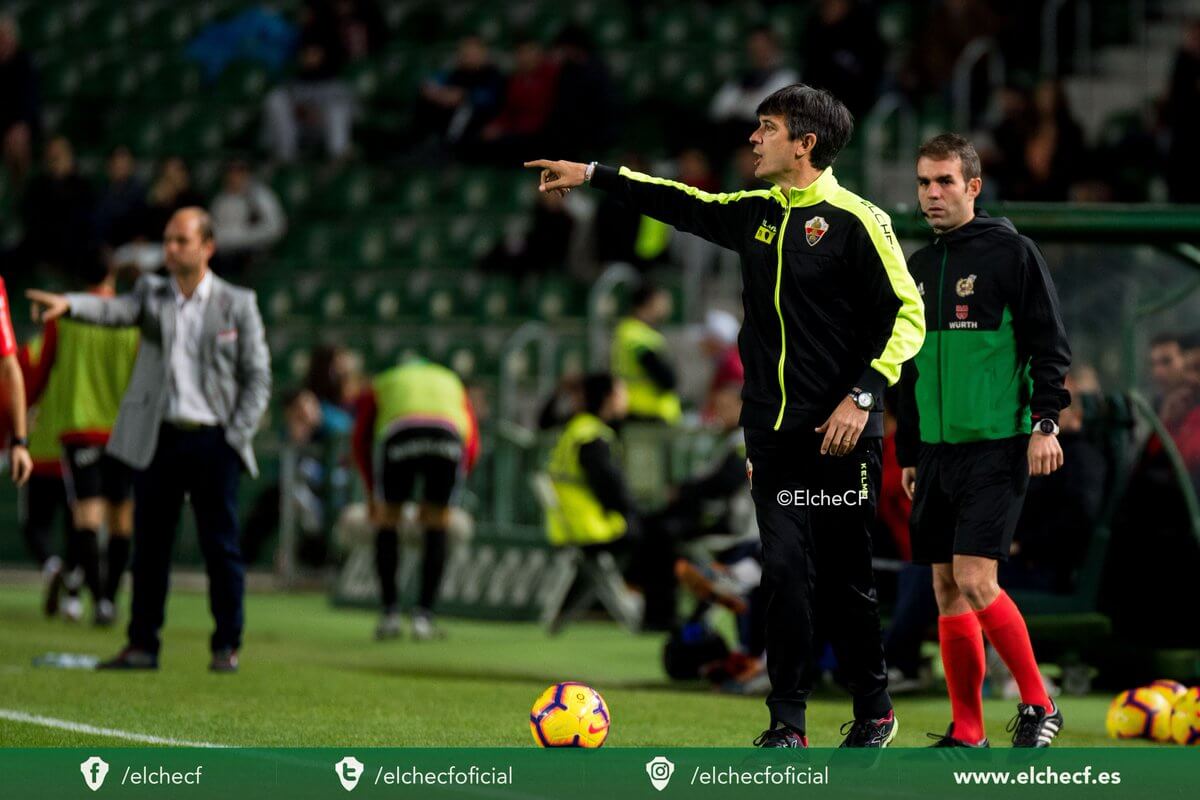 Pacheta dirige al Elche C.F. ante el Sporting de Gijón - Sonia Arcos Elche C.F.