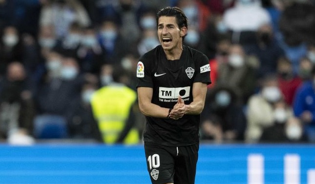 Pere Milla durante un partido entre Real Madrid y Elche / LaLiga