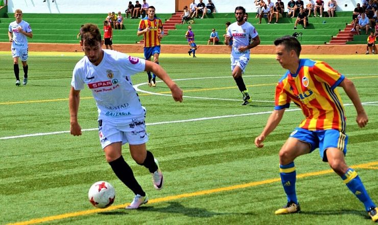 Partido entre Peña Deportiva y Valencia Mestalla