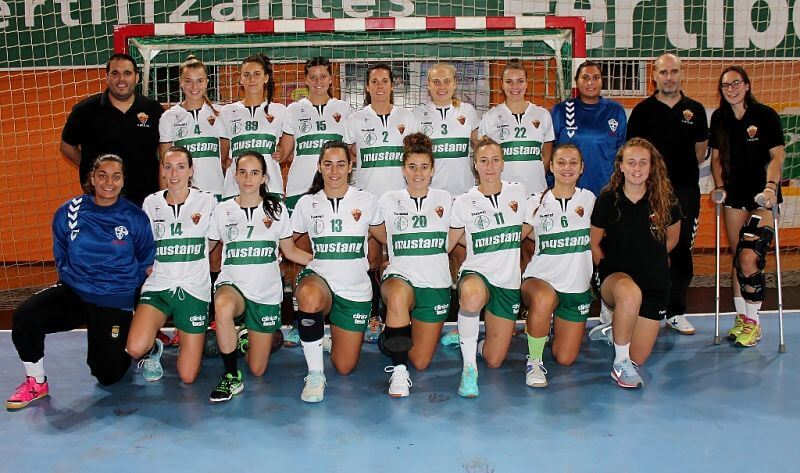 Plantilla del CBM Elche Mustang en la temporada 2017-2018