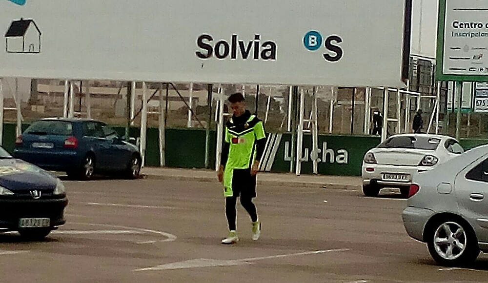 Primi abandona la sesión de entrenamiento del Elche - 28.02.2018 / Jero Tormo