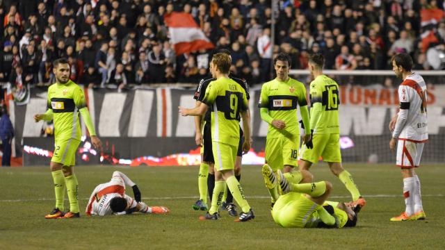 Partido entre Rayo y Elche en Vallecas / LFP