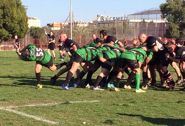 Torneo internacional de rugby de veteranos en Elche