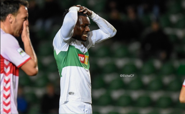 Sory lamenta una ocasión fallada ante el Sabadell / Sonia Arcos - Elche C.F. Oficial