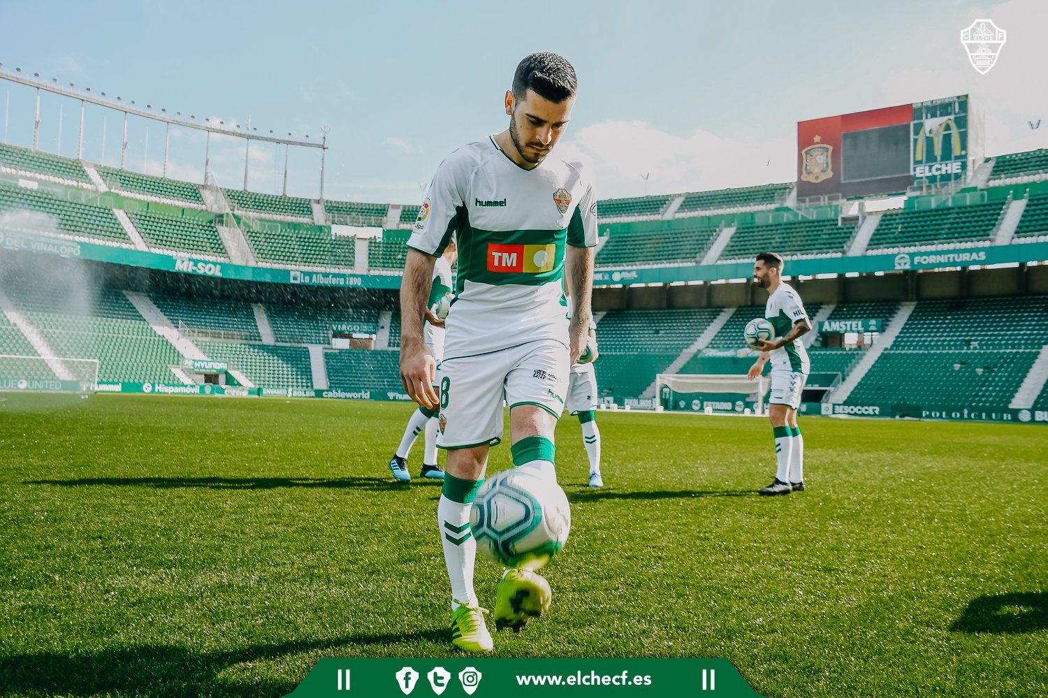 Víctor Rodríguez, en el día de su presentación / Elche CF - Sonia Arcos Víctor Rodríguez, en el día de su presentación / Elche CF - Sonia Arcos