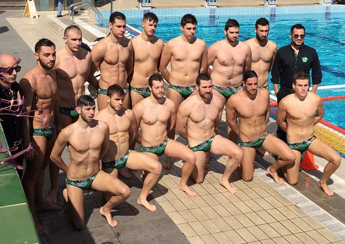 Equipo del Club Waterpolo Elx en Tenerife