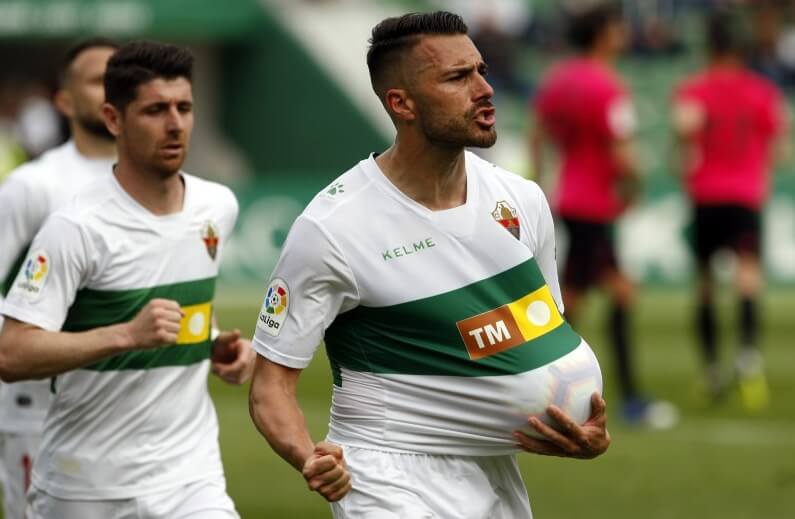 Xavi Torres celebra su gol de penalti ante el Alcorcón | LFP Xavi Torres celebra su gol de penalti ante el Alcorcón | LFP